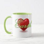 Liebe-Erde-Tasse Tasse (Links)