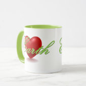 Liebe-Erde-Tasse Tasse (Vorderseite Links)