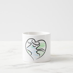 Liebe-Erdespresso-Tasse Espressotasse