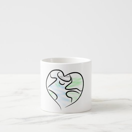 Liebe-Erdespresso-Tasse Espressotasse (Vorderseite)