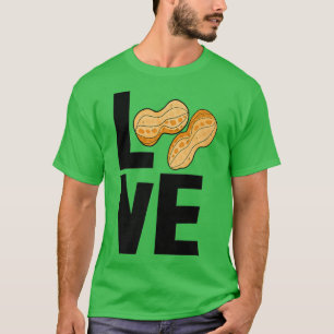 Liebe Erdnüsse leckere, dutzende Funny Gender Reve T-Shirt