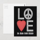 Liebe erforderlich -0415 postkarte (Vorne/Hinten)