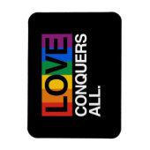 LIEBE ERHÄLT ALLE -.png Magnet (Vertikal)