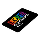 LIEBE ERHÄLT ALLE -.png Magnet (Linke Seite)