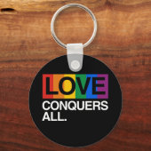 LIEBE ERHÄLT ALLE -.png Schlüsselanhänger (Vorderseite)