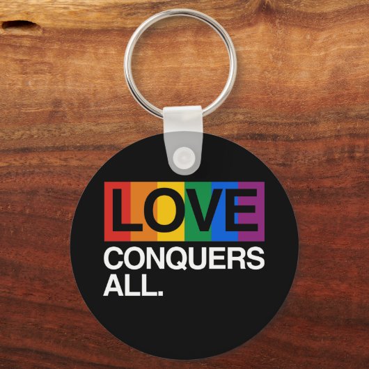 LIEBE ERHÄLT ALLE -.png Schlüsselanhänger (Vorderseite)