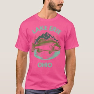Liebe Erie-Ohio-Trip 2025 Familie Angeln am See T-Shirt