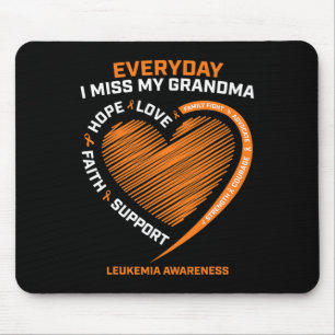 Liebe Erinnerung an meine Oma Leukämie Bewusstsein Mousepad