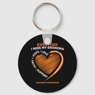 Liebe Erinnerung an meine Oma Leukämie Bewusstsein Schlüsselanhänger