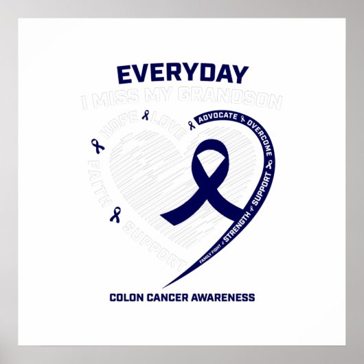 Liebe Erinnerung Großmutter Frauen Männer Kinder C Poster (Vorne)