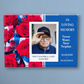 Liebe Erinnerung Veteran/Loved One Fotoblock