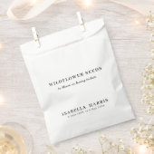 Liebe Erinnerungs Wildblumen-Andenken Geschenktütchen (Ausgeschnitten)