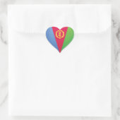 Liebe Eritrea - Herzensticker Herz-Aufkleber (Tasche)