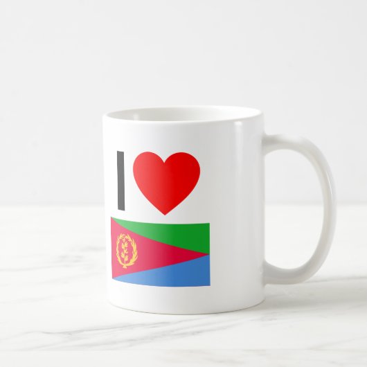 Liebe Eritrea Kaffeetasse (Rechts)
