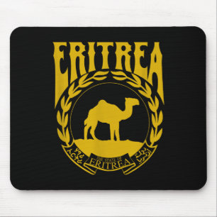 Liebe Eritrea mit Eritrea Emblem Eritrea Independe Mousepad