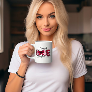 Liebe erobert alle rosa Bow-T - Shirt Zweifarbige Tasse