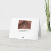 Liebe erobert den Tod Karte (Rückseite)