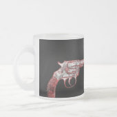 Liebe erschossen. mattglastasse (Links)