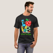 Liebe Erster Tag des Kindergartentees T-Shirt (Vorne ganz)