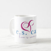 Liebe ES Carter ist nie gewöhnliche Tasse (Vorderseite Links)