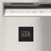 Liebe es oder verlasse es Amerika - Wähle Donald T Magnet (In Situ (Geschirrspüler))