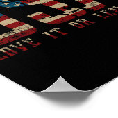 Liebe es oder verlasse es Amerika - Wähle Donald T Poster (Ecke)