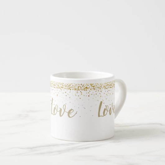 Liebe Espresso Tasse (Vorderseite Rechts)