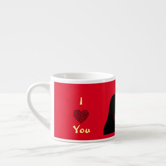 Liebe Espressotasse (Links)