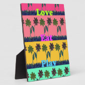 Liebe Essen Spielkunst Printwerbung Fotoplatte (Seite)