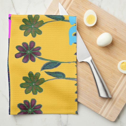 Liebe Essen Spielkunst Printwerbung Handtuch (Viertel Falte)