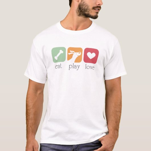 Liebe essen T-Shirt (Vorderseite)