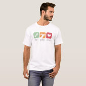 Liebe essen T-Shirt (Vorne ganz)