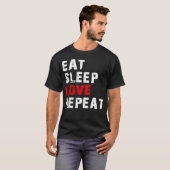 Liebe essen T-Shirt (Vorne ganz)