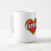Liebe Estelle Kaffeetasse (Vorderseite Links)