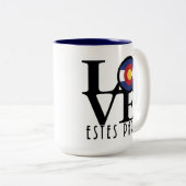 LIEBE Estes Park 15oz Zweifarbige Tasse (VorderseiteRechts)