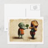 Liebe Estrange Critters Postkarte (Vorne/Hinten)