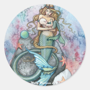 Liebe Eternal Mermaid Stickers von Molly Harrison