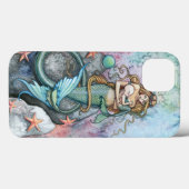Liebe Eternmutter Baby Mermaid Fantasy Art Case-Mate iPhone Hülle (Rückseite (Horizontal))