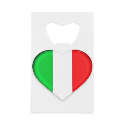 Liebe-EU-Italien Geldbeutel Flaschenöffner (Vorderseite)