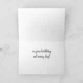 "LIEBE EUCH" AM GEBURTSTAG UND JEDEN TAG! KARTE (Innenseite)