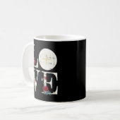 Liebe Eucharist Erste Heilige Kommunion Christlich Kaffeetasse (Vorderseite Links)