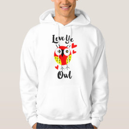 Liebe Eule Hoodie