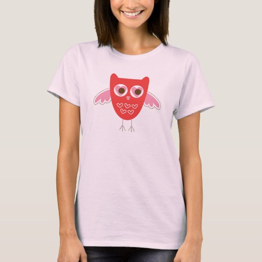 Liebe Eulen T - Shirt (Vorderseite)