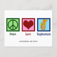 Liebe Euphonium Niedliche Weihnachtszeit