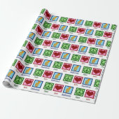 Liebe Euphonium Weihnachten Geschenkpapier (Ungerollt)