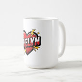Liebe Evelyn Kaffeetasse (VorderseiteRechts)