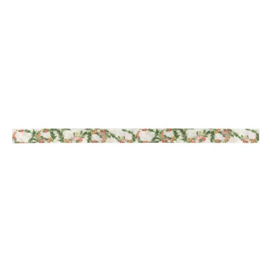 Liebe Evergreen Ribbon Satinband (Vorderseite)