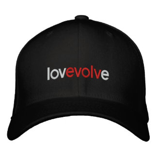 Liebe Evolve bestickte Wollkappe Baseballkappe