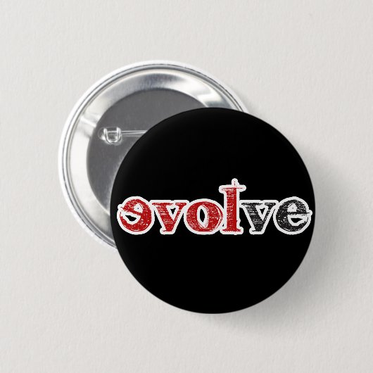 Liebe Evolve Button (Vorne & Hinten)