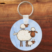 Liebe ewe (kein Text) Schlüsselanhänger (Vorderseite)